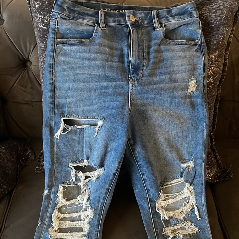 AE Curvy Super High Rise Jegging